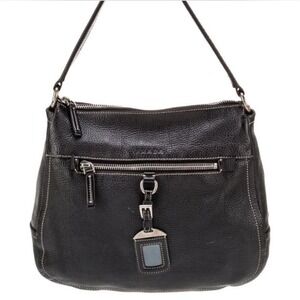 Authentic Prada Vitello Daino LeatherShoulder Bag